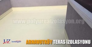 Arnavutköy teras izolasyonu